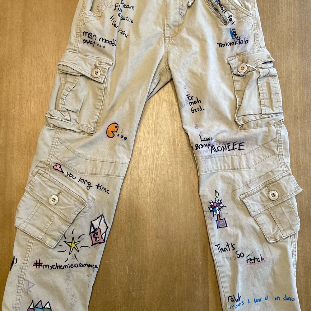 The ‘Leave Britney Alone’ Khakis Painted by Sara